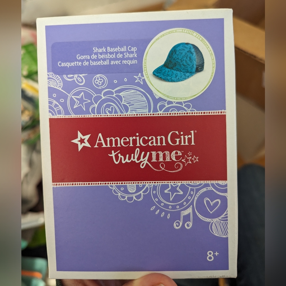 American Girl Shark Hat New in Box